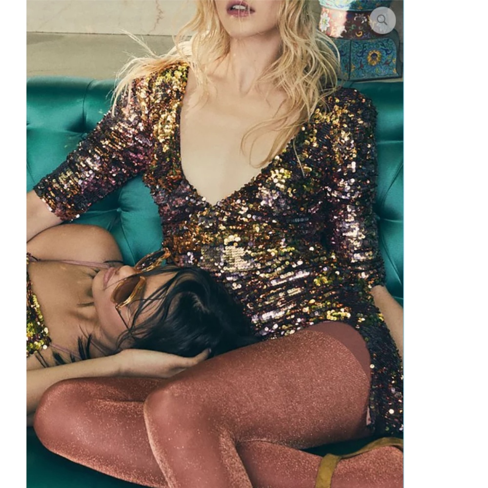 For Love & Lemons Sparkler Party Dress